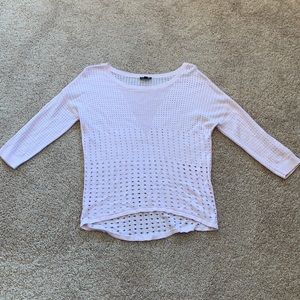 Express 3/4 length sleeve baby pink top